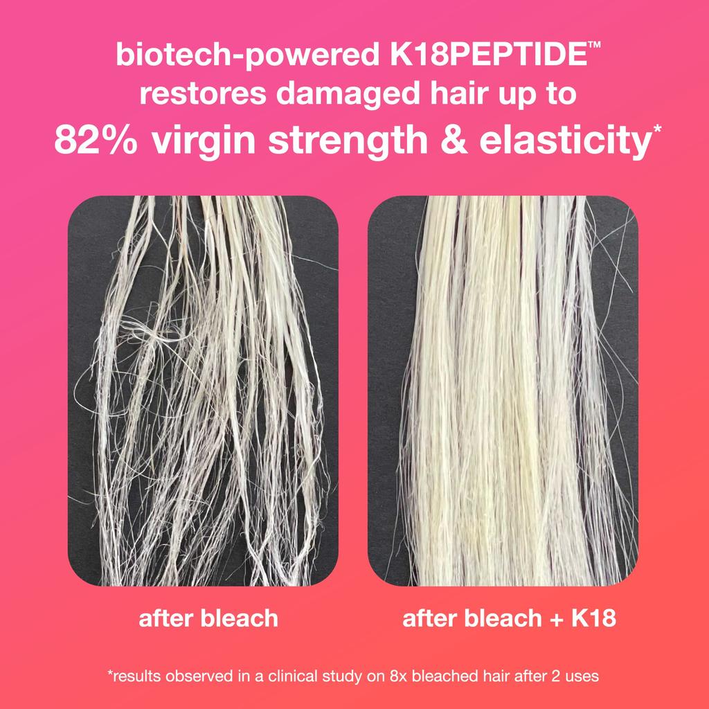 K18 Hair Mask Do Not Rinse 50ml Using Biotechnology Molecular For Hair Damage K18Peptide Biomimetic Hairscience Molecular Repair Hair Mask 50ml