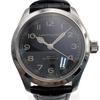 Used HAMILTON Khaki Field Murph Watch H704050 Men's Stainless Steel Leather Silver Black Used