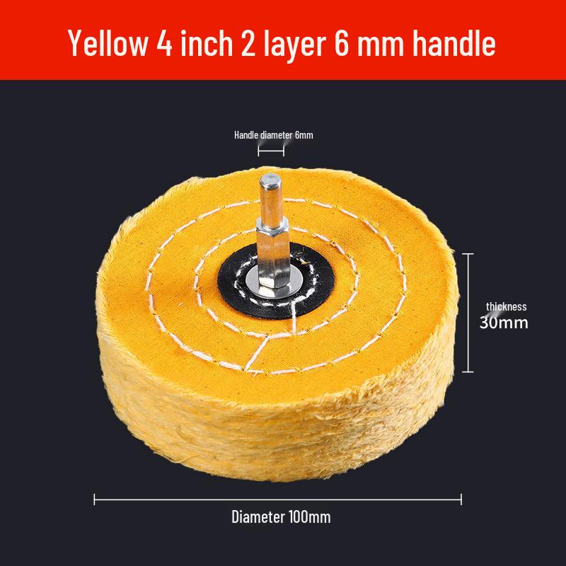 Thickened Polished Cloth Polishing Head for Metal and Acrylic, Tool Artifact