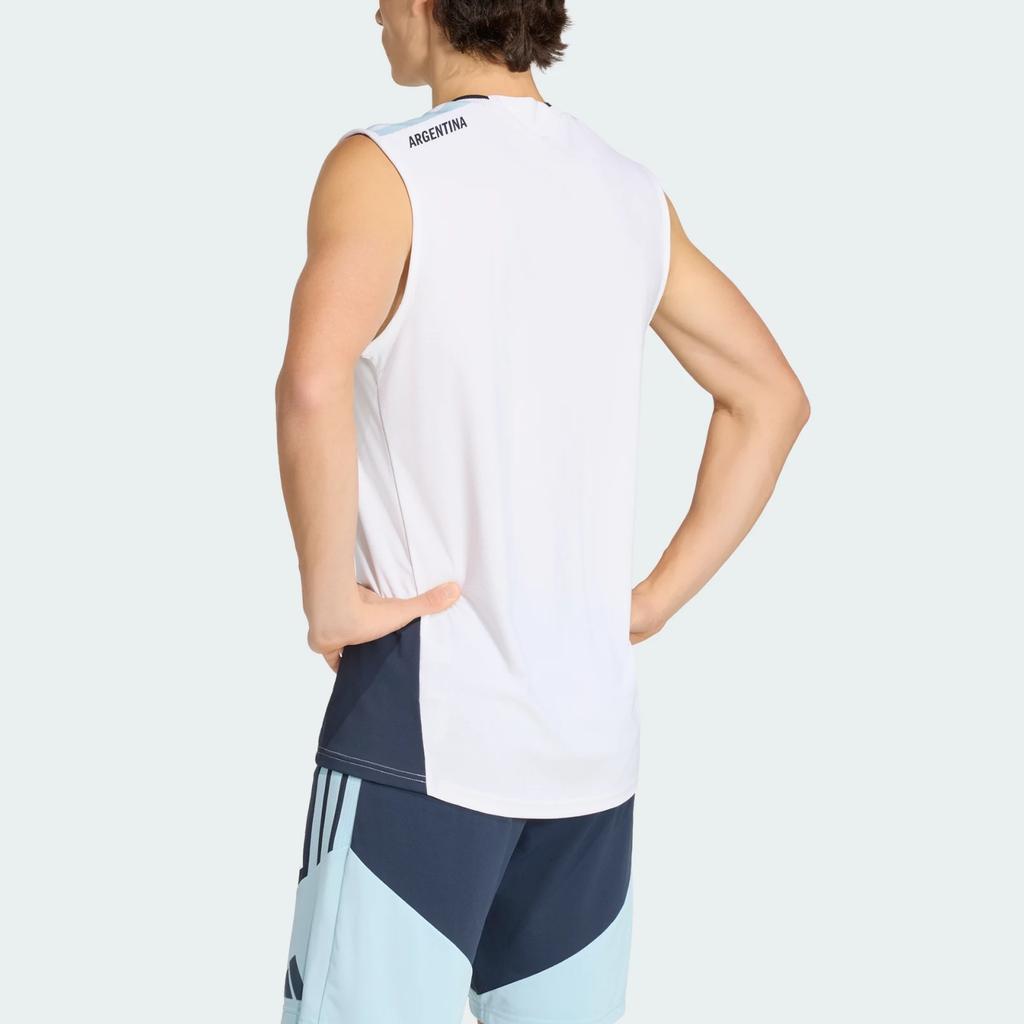 adidas Bayern Monachium Argentyna Edycja dla Kibica Wyjazdowa Bez Rękawów Wygodna Koszulka Piłkarska Męska koszulka JZ5960