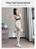 2025 Women's Quick-Dry Sportswear Set: Summer Gym & Yoga Suit with Casual Green Pants