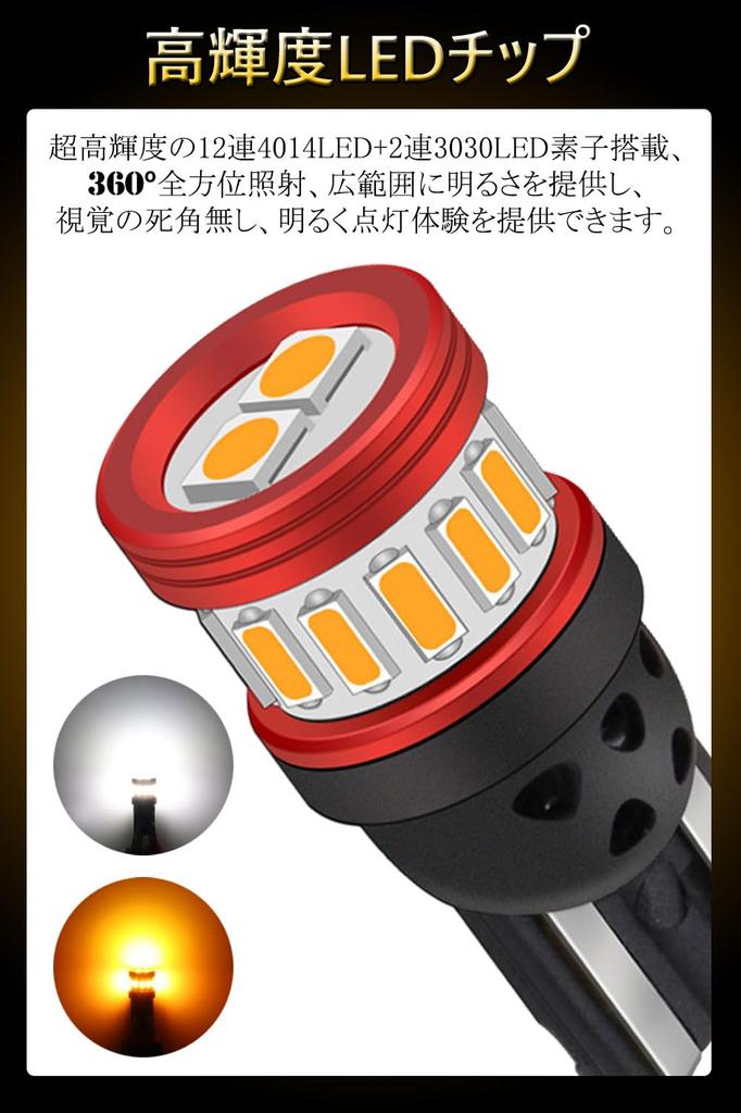 T10 LED Position Lamp, T10 LED, Burst Light, White, High Brightness, 12-gang 4014 SMD