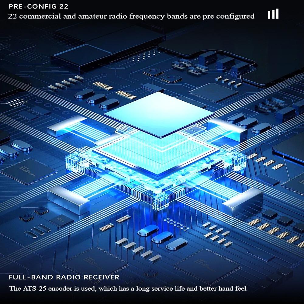 High-Sensitivity ATS-20+Si4732 Multi-Band Radio Receiver: Wide Coverage for AM/FM/SW/LW with Enhanced Signal Stability