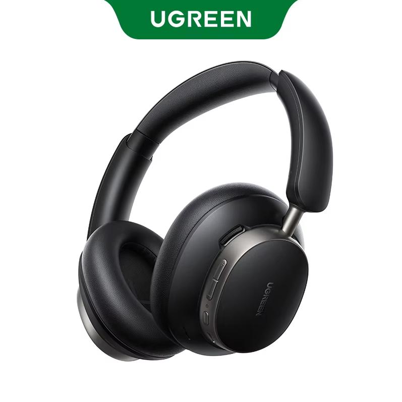 UGREEN HiTune Max6 Head mounted Bluetooth Wireless Earphones with 48dB Noise Reduction and 120 hour Battery Life Suitable for Apple, Huawei, Xiaomi