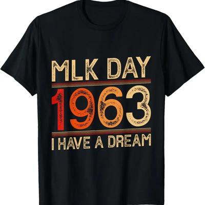 Mlk Day I Have A Dream Black History Month Blm T Shirt