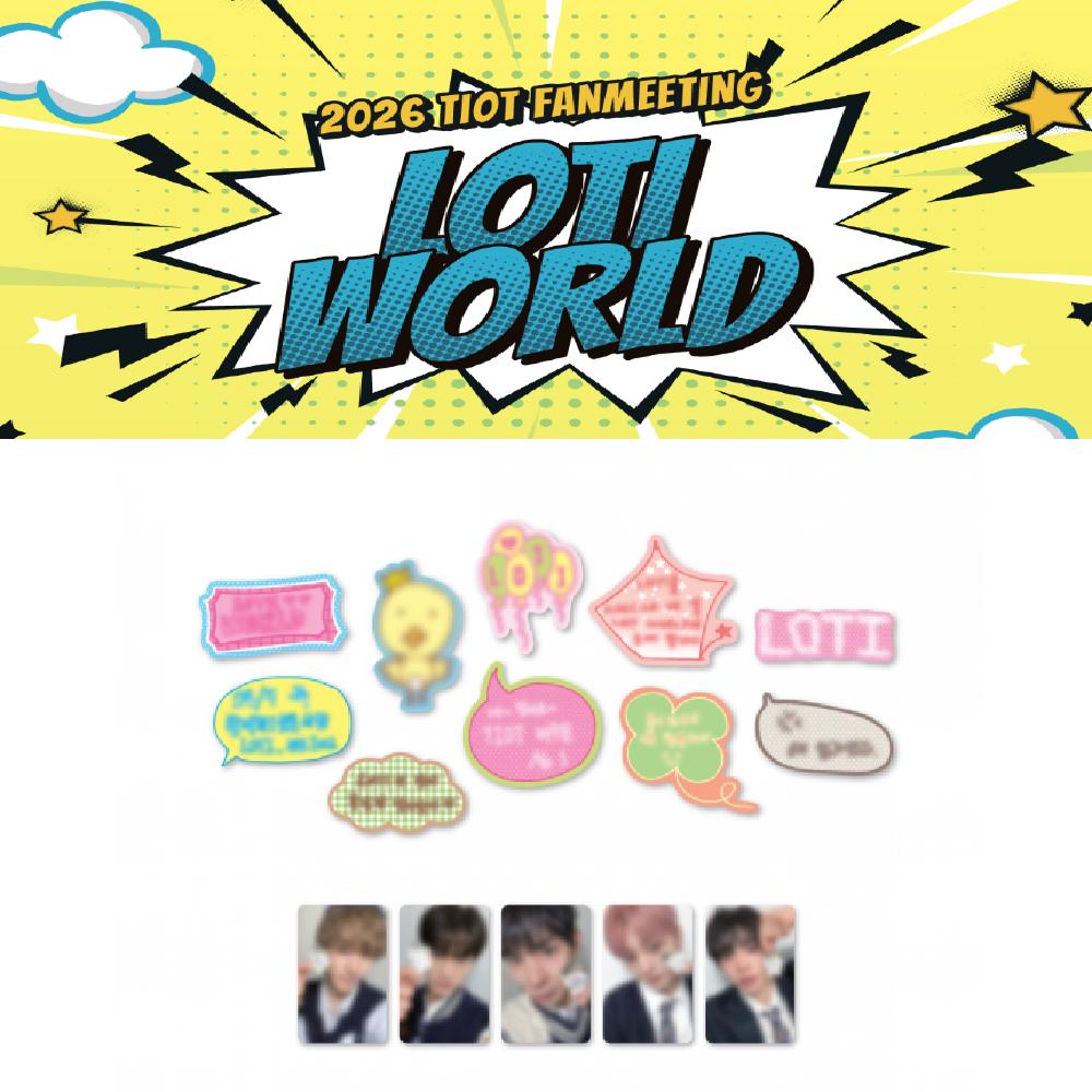 Pre-order TIOT 2026 Fanmeeting LOTI WORLD Sticker Pack
