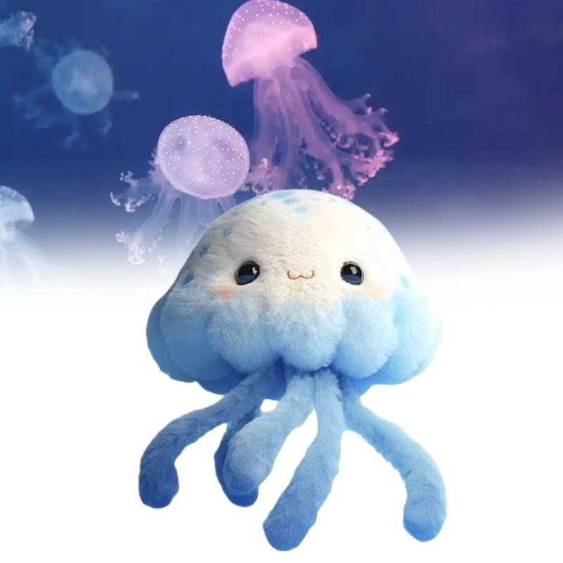 Aquarium Jellycat Jellyfish Plush Toy Pendant Keychain Marine Decoration Animal