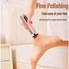 Rechargeable Metal Electric Foot Callus Remover - Durable Grinder for Dead Skin