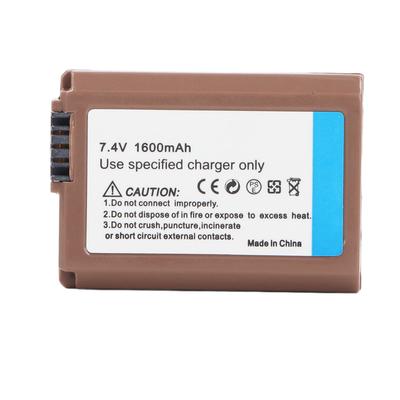 Alpha A6500 A6000 için Tip C Doğrudan Şarj Portlu NP‑FW50 Pil 1600mAh Dijital Kamera Pil