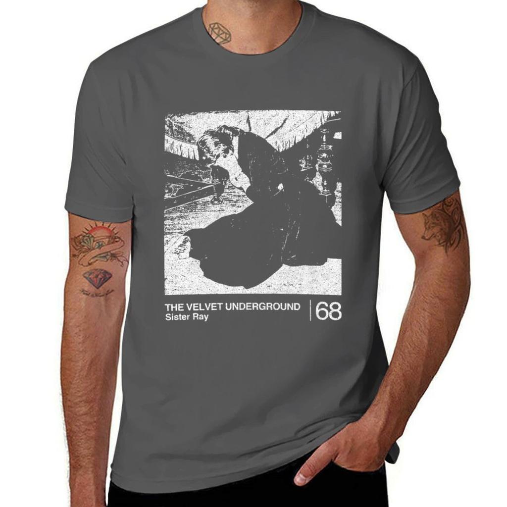 Sister Ray The Velvet Underground Minimalist Graphic Artwork Design TShirt Big Size Loose Fit Tee Shirt