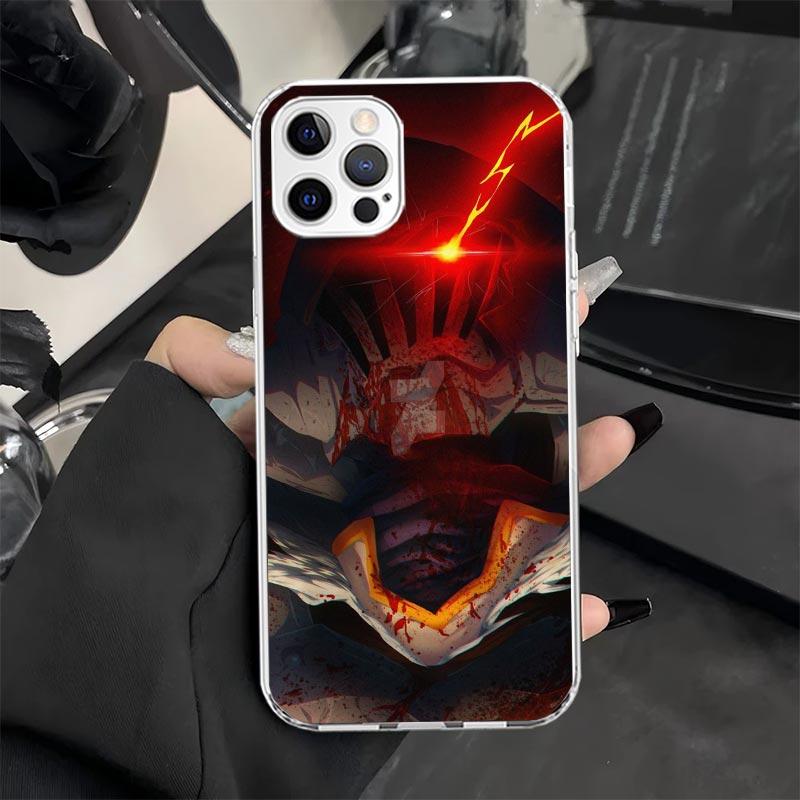Goblins Slayer Anime Phone Case for iPhone 11 12 13 Mini 14 15 Plus 16 Pro Max 17 Air 16E 7 8 SE 17ProMax Soft Fundas Cover