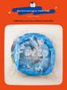 FULED Collapsible Two-Way Crinkle Cat Tunnel: Interactive Kitten Toy Tunnel