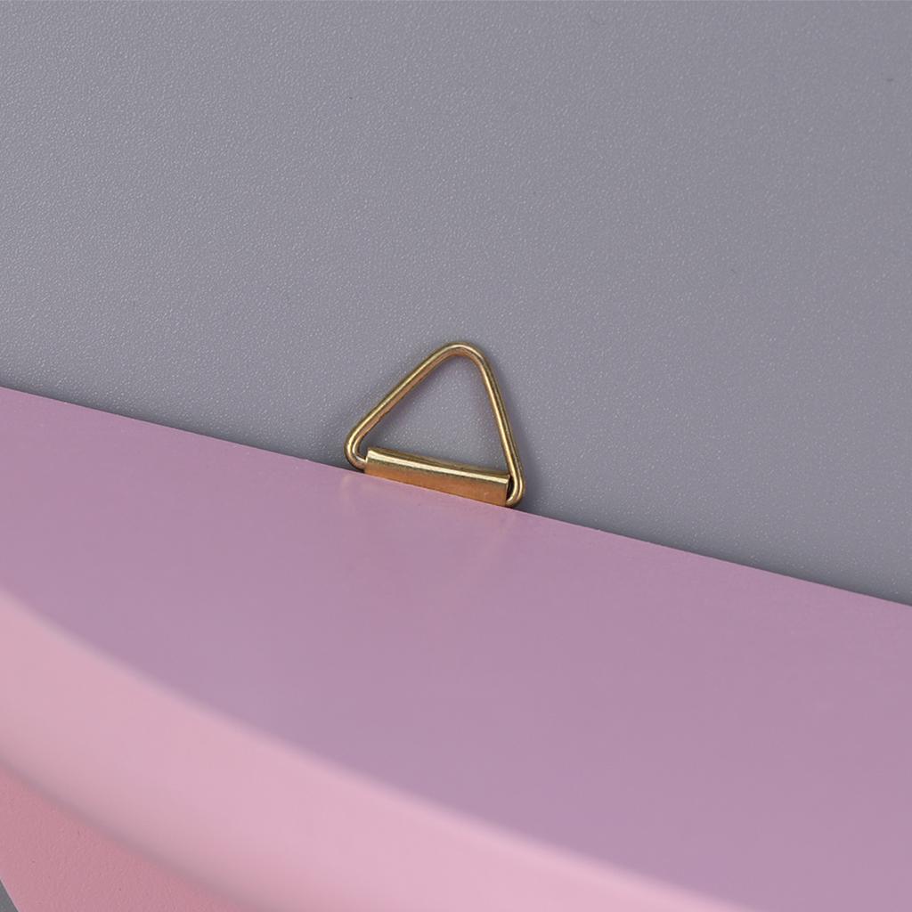 Premium Wooden Storage Rack Shelf Water Resistant Butter Semicircle Shape Wall Holder For Bedroom Kids Room Decorative