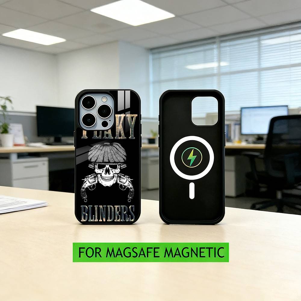 Peaky Blinders tommy shelby Phone Case For iPhone17,16,15,14,13,12,11 Plus,Pro Magnetic with Magsafe Wireless Charging