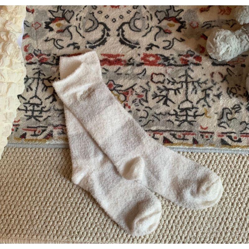 

Конфетные полоски ~ GP Ежедневный заказ Мягкие Мягкие Носки-гольфы-трубы для сна No. 8 color (Embroider wrong car One size