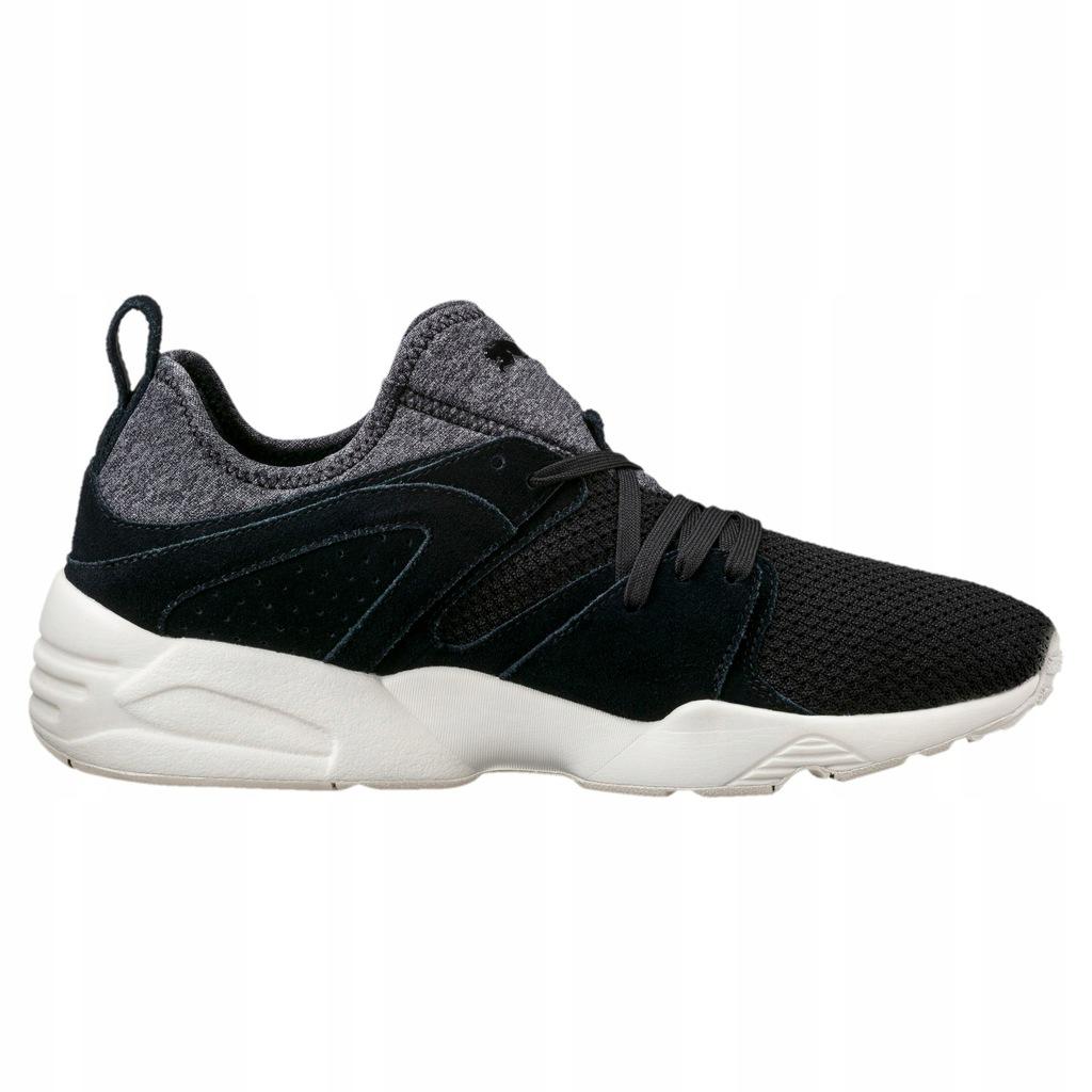 Puma Blaze Ct Ρετρό Ευέλικτα Απορροφητικά Αναπνεύσιμα Γρήγορης Ξήρανσης Mid-Top Lifestyle Casual Παπούτσια Ανδρικά Casual Παπούτσια Μαύρα 363749-01