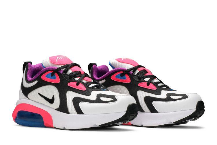 Kids' Sneakers Nike Air Max 200 White Hyper Pink Black (GS) White/Hyper Pink-Photo Blue-Black