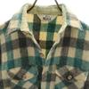 WOOLRICH 70s Vintage White Tag Check Pattern Long sleeve Flannel shirt Men's Used