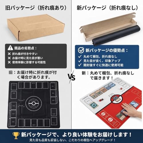 Full-size Play Mat 6060cm No Creases TCG Rubber Card Games Trading 2 Players Non-slip Fully Stitched Lightweight Portable Storage Bag (lightweight 2mm