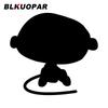 BLKUOPAR For Monkey Silhouette Clipart Car Stickers Creative Personality Decals Refrigerator Helmet Decor Car Label DIY