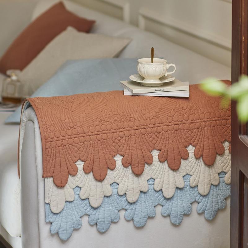 Подушка для дивана из скандинавского мытого хлопка — фото 6