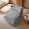 Boneless Sofa Combination Seat, Unique Shape, Suitable for Living Room and Bedroom, Can Be Converted from a Single Armchair To a Lounge Chair.