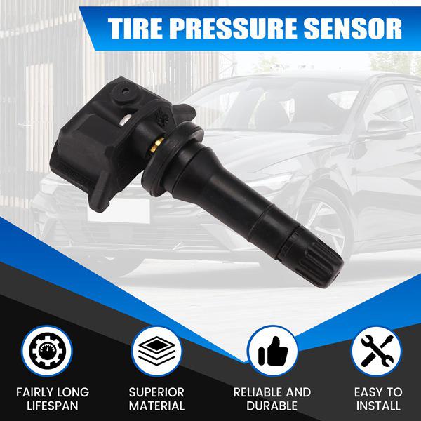 4-Pack Tire Pressure Sensors 52940L8200 for Hyundai Elantra