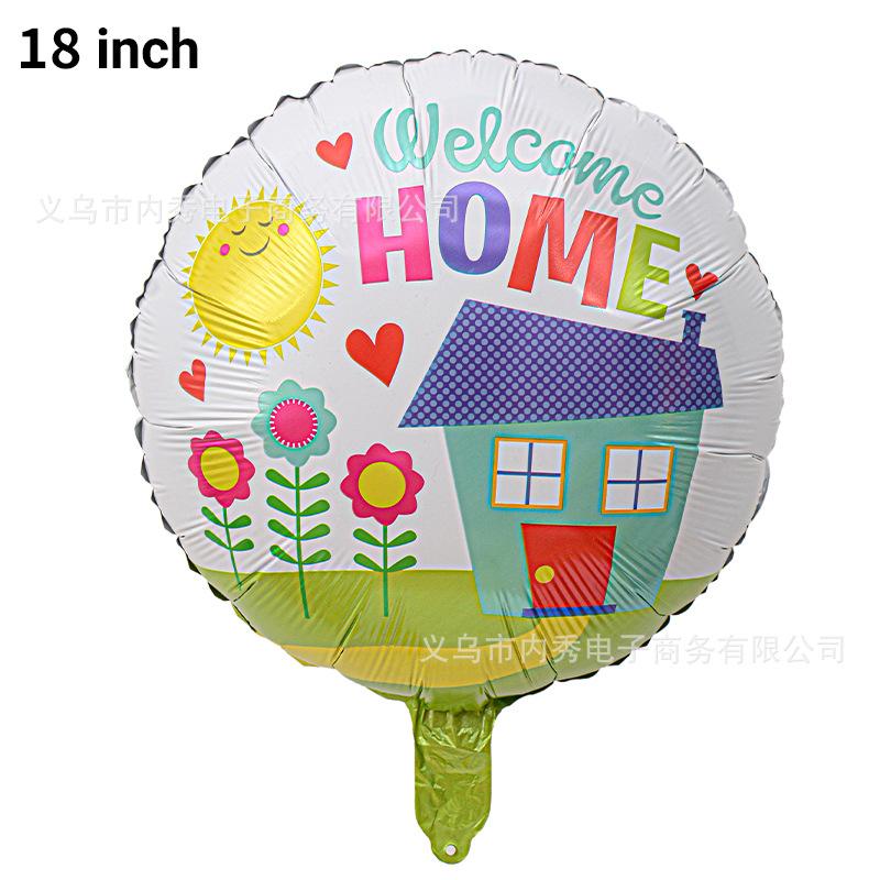 

Welcome Home! Welcome Home Alphabet Balloon School Party Balloon Set Aluminum Film Balloon Welcome Home Ball