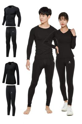 StAn Sauna Suit Innerwear Set for Men and Women Underwear for Long Sleeve Mesh [Comfortable Sports] All-Season Quick-Drying (Size L, Men's)