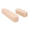 2Pcs Double Side Grooved Sewing Press Block Solid Heavy Wood Quilting Tool  Quilt Quilting Work
