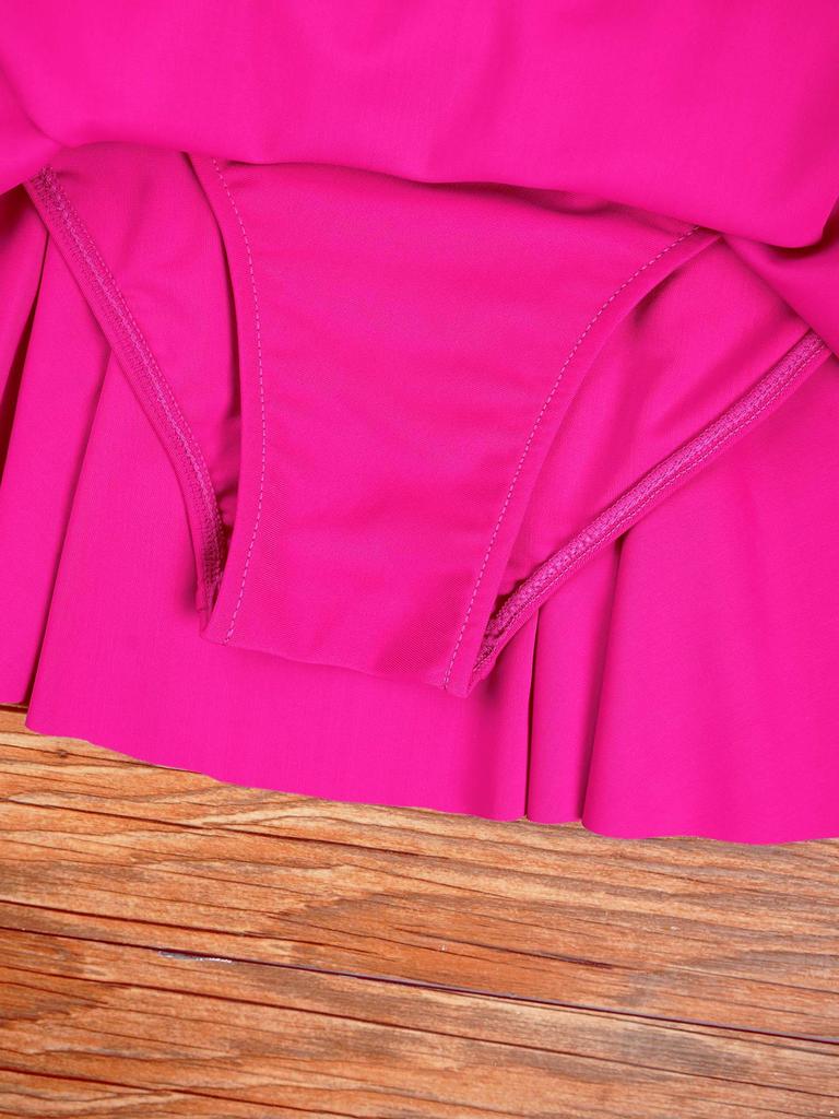 Girls Carnival Party Halloween Cosplay Cheerleading Uniform Outfit Sleeveless Crisscross Back Dress