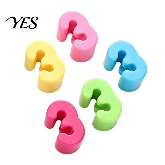 Large Hole Beads 5Pcs DIY Acrylic Bubble Number Beads, 0-9 Chunky Colorful Spacer for Crafting Projects