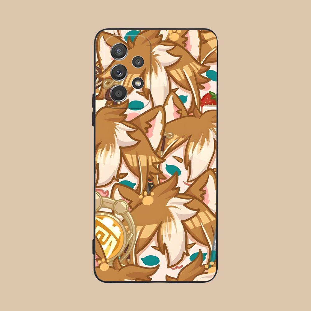 Game GI Gorou Mobile Phone Case for Samsung Galaxy M55 54 42 35 34 33 32 23 22 15 14 13 12 F55 5G Colorful Cover Luxury Pretty Galaxy F04