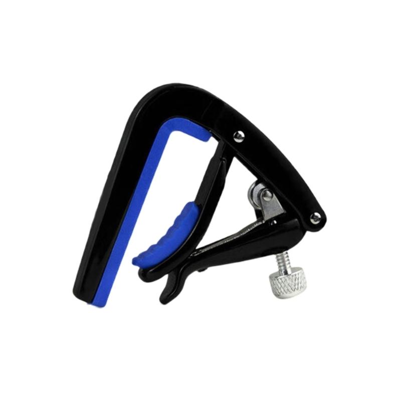 Guitar Capo Metal Tunings Clamp Ukulele Capo Metal Texture Guitar Replacement Part for Acoustic and Electric Guitars