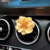 Butterfly and Flower Car Fragrance Perfume Car Air Vent Decoration Flower Ornament for Girls Car Interior Decoration Diffuser Stone