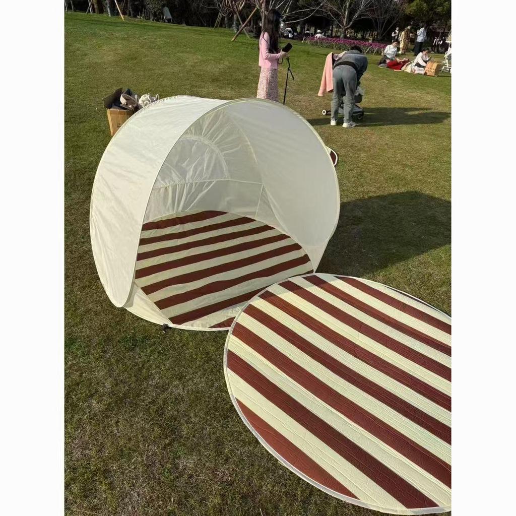 Portable Children's Sunshade Tent: Quick Open, Large Space, Indoor/Outdoor Use for Camping and Sun Protection