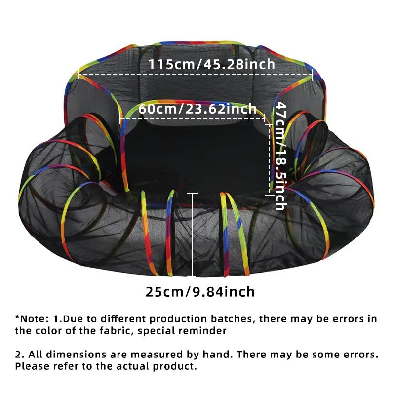 Breathable Cat Tunnel Set Four Seasons Universal Cat Cage Two-Piece Set Cat Villa Small Pet Cage Channel