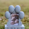 Mitfühlende Geste Hund Gedenkstein Gartendekoration Haustier-Markierung