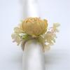 Pack of 6 Realistic Flower Napkin Rings Table Decorations for Wedding Banquets