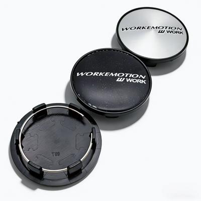 4pcs 69mm ( Clips 56mm ) W Work Emotion Logo Emblem Car Wheel Center Caps Wheel Rim Dust Cover Hubcaps Replace Hub Accessories