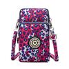 Women Portable Mobile Phone Mini Bags Nylon Waterproof Crossbody Bag Retro Fashion Purse Lady Wallet Clutch Trendy Wrist Arm Bag