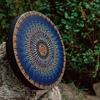Tree of Life Shaman Frame Drum with Mandala Design