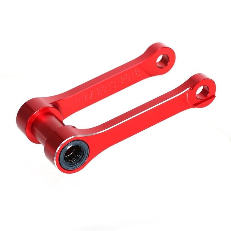 RM-Z Motorcycle CNC Rear Suspension Lowering Link Accessories For SUZUKI RMZ250 2013-2018 RMZ450 2013-2017