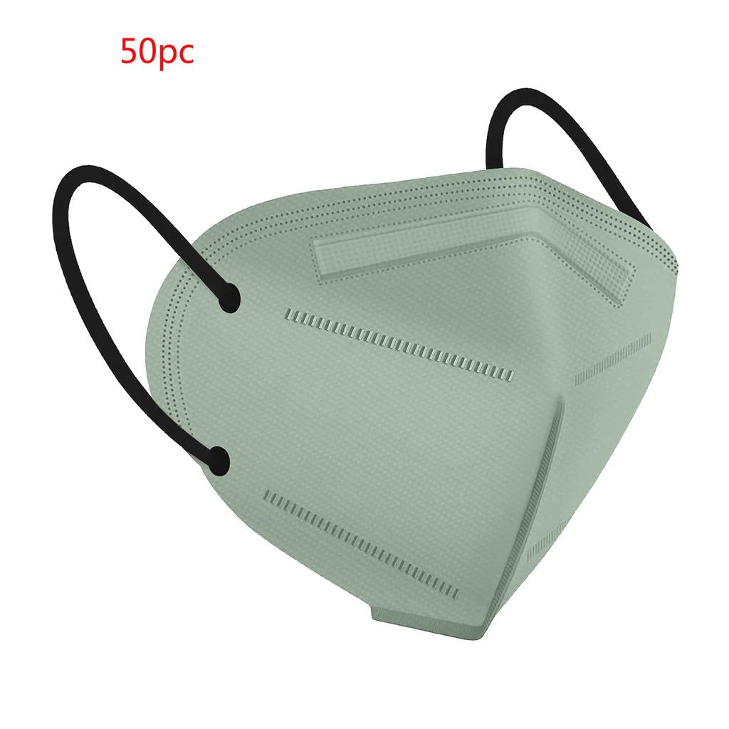 Face Mask,Masks 5-Layer Breathable Mask With Elastic Earloop, Dispoasable Respirator  Against