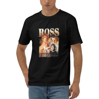 Ross Lynch Men's Short Sleeved T-Shirt Crewneck Cotton Workout Tee Fitness Tops Undershirt