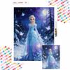 Elsa Snow Queen Butterfly Diamond Painting Art Mosaic Kit Handmade diy5D Home Decor Gift