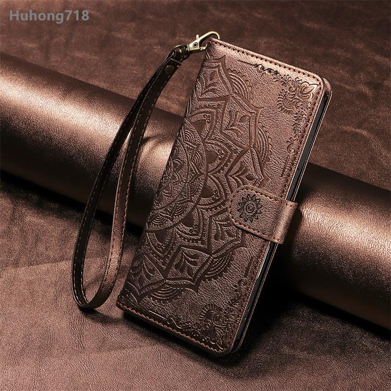 For Xiaomi Poco M3 M4 M5S M6 M7 M8 X3 X5 GT Pro Plus 4G 5G Case Flip Leather Wallet Cover Bumper Shockproof With Wrist Strap