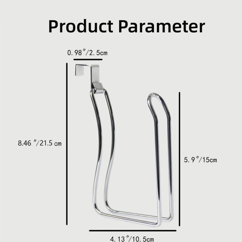 304 Stainless Steel Bathroom Wall Organizer No Punch Toilet Tissue Dispenser Multi Functional Rack Toilet Paper Holder Bathroom