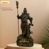 Guan Gong God of Wealth Statue Figurine for Living Room or Shop Display
