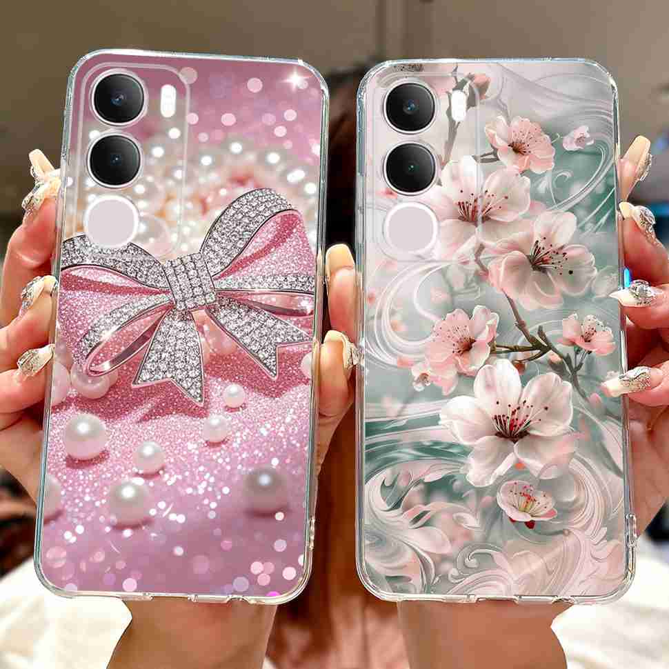 For Vivo Y19s V2419 Case Luxury Painted Cover Soft Silicone Casing For Vivo Y 19s Y19s Y 29 Y29 5G Back Cover Bumper